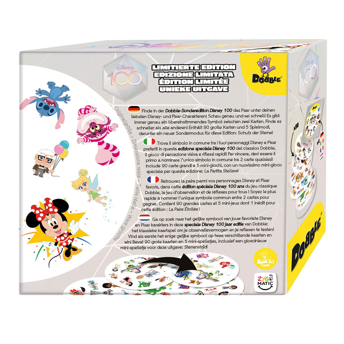 Asmodee dobble disney 100th anniversary kaartspel