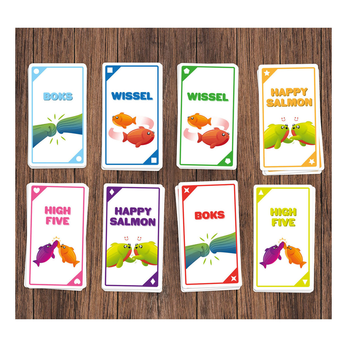 AsModee Happy Salmon Card Game