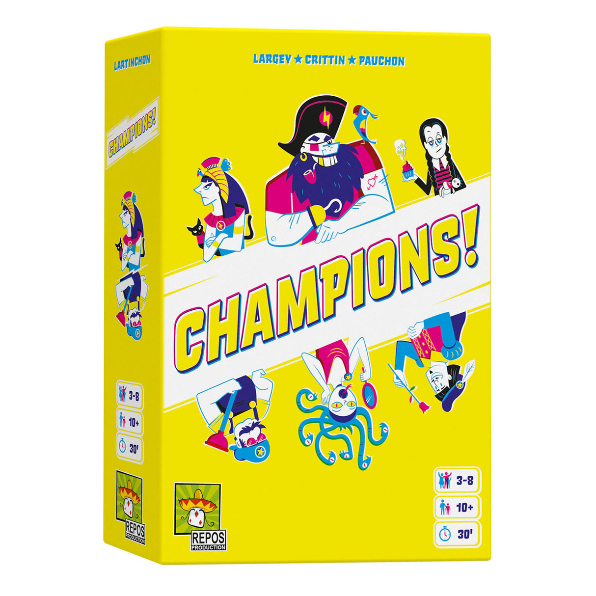 Asmodee Champions! Juego de cartas