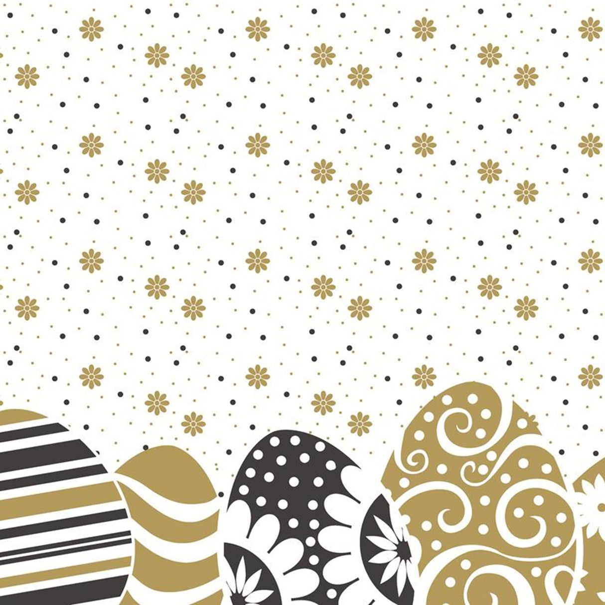 Duni servetten easter ornaments 24x24cm