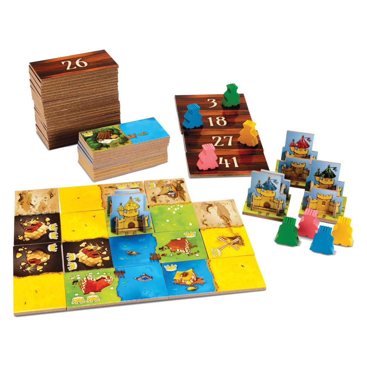 Geronimo games kingdomino board game