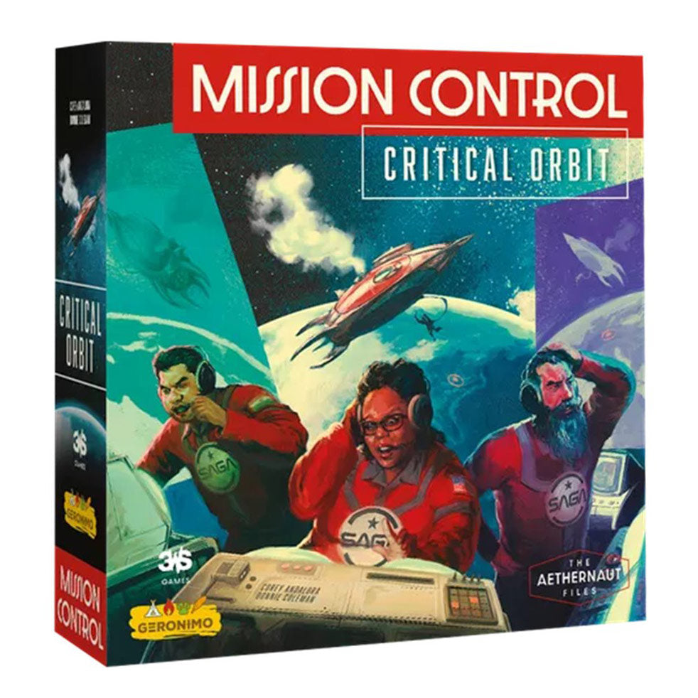 Geronimo games mission control critical orbit bordspel