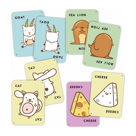 Geronimo games taco back goat cheese pizza - kaartspel - - blue orange - vanaf 8 jaar oud