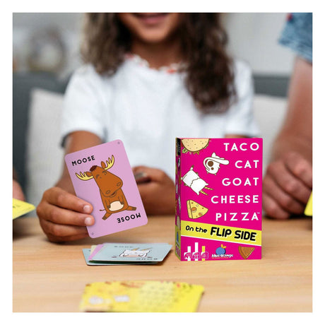 Geronimo games taco back goat cheese pizza - kaartspel - - blue orange - vanaf 8 jaar oud