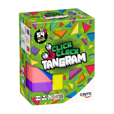 Geronimo games cayro magnetisch blokkenspel click clack tangram