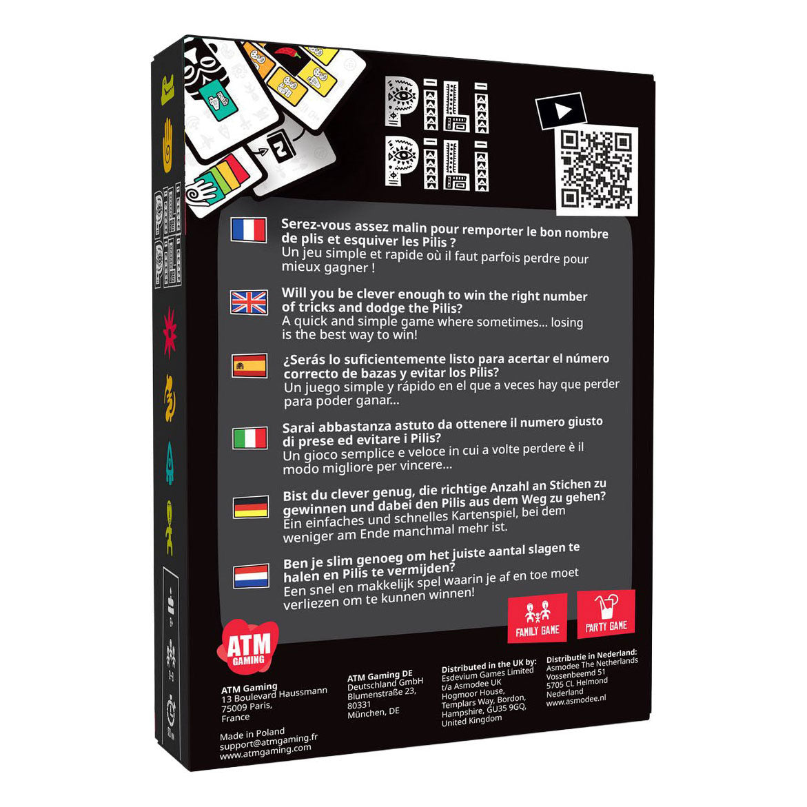 Atm gaming pili pili kaartspel nl fr