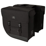 Fastrider hybrid large dubbele fietstas zwart - 35l