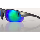 Mirage Sonnenbrille Sport mit 3 Paar Linsen schwarz grau