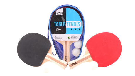 Johntoy john toy sports active tafeltennisset met 2 ballen in draagtas