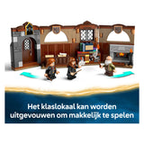 Lego harry potter kasteel zweinstein: toverspreukenles speelgoed voor 8 jaar en ouder 76442