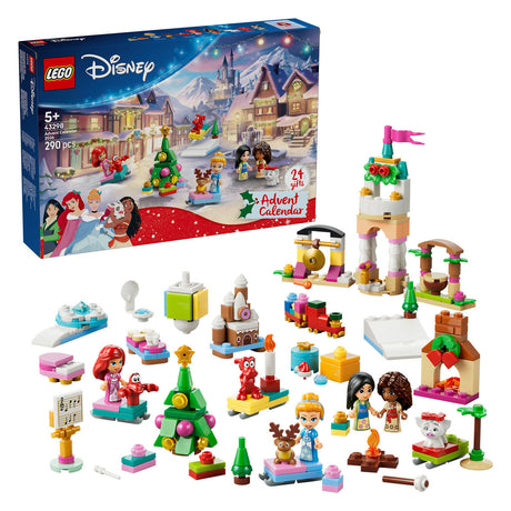 Lego | disney princess adventskalender 2026 speelgoed voor kinderen met poppetjes 2026 43298