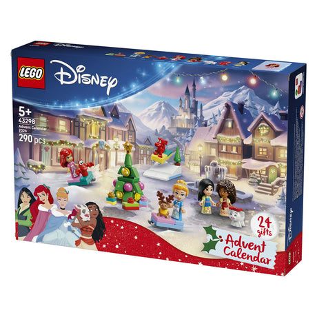 Lego | disney princess adventskalender 2026 speelgoed voor kinderen met poppetjes 2026 43298