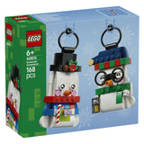 Lego kerst 40812 - sneeuwpopornamenten