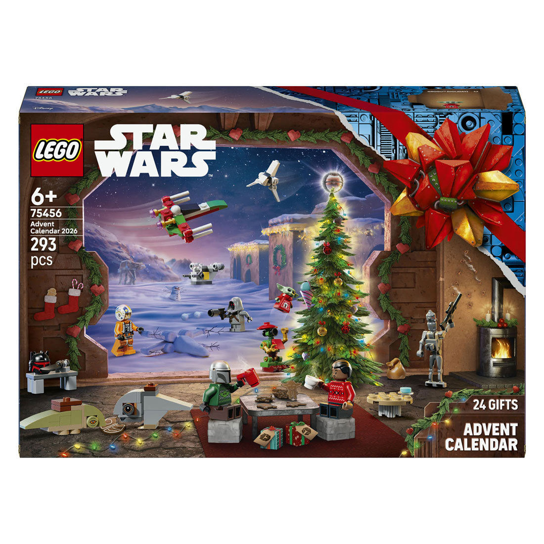 Lego star wars adventskalender 2026 speelgoed voor kinderen vanaf 6 jaar - 75456