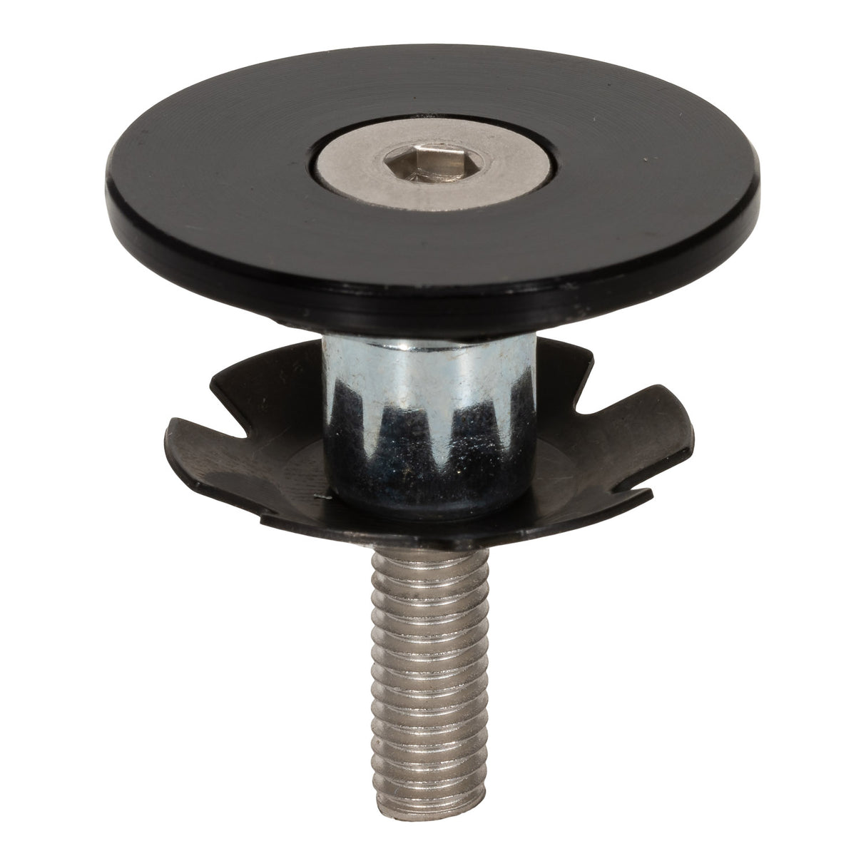 Elvedes top cap assembly plat voor 1? metal tube
