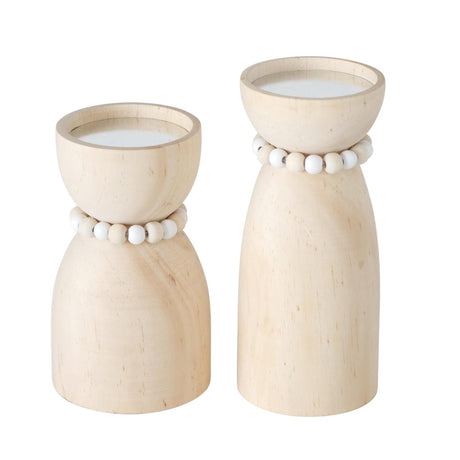 Boltze home kandelaar kianos 2-delige set 14 en 17cm