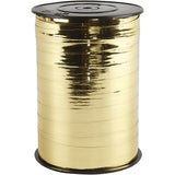 Creativ company https: www.cchobby.nl cadeaulint-b-10-mm-glossy-goud-metallic-250-m-1-rol