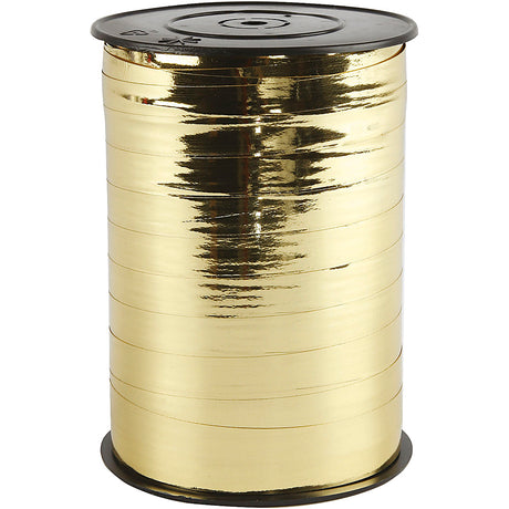 Creativ company http: www.cchobby.nl cadeaulint-b-10-mm-glossy-metallic-goud-250-m-1-rol