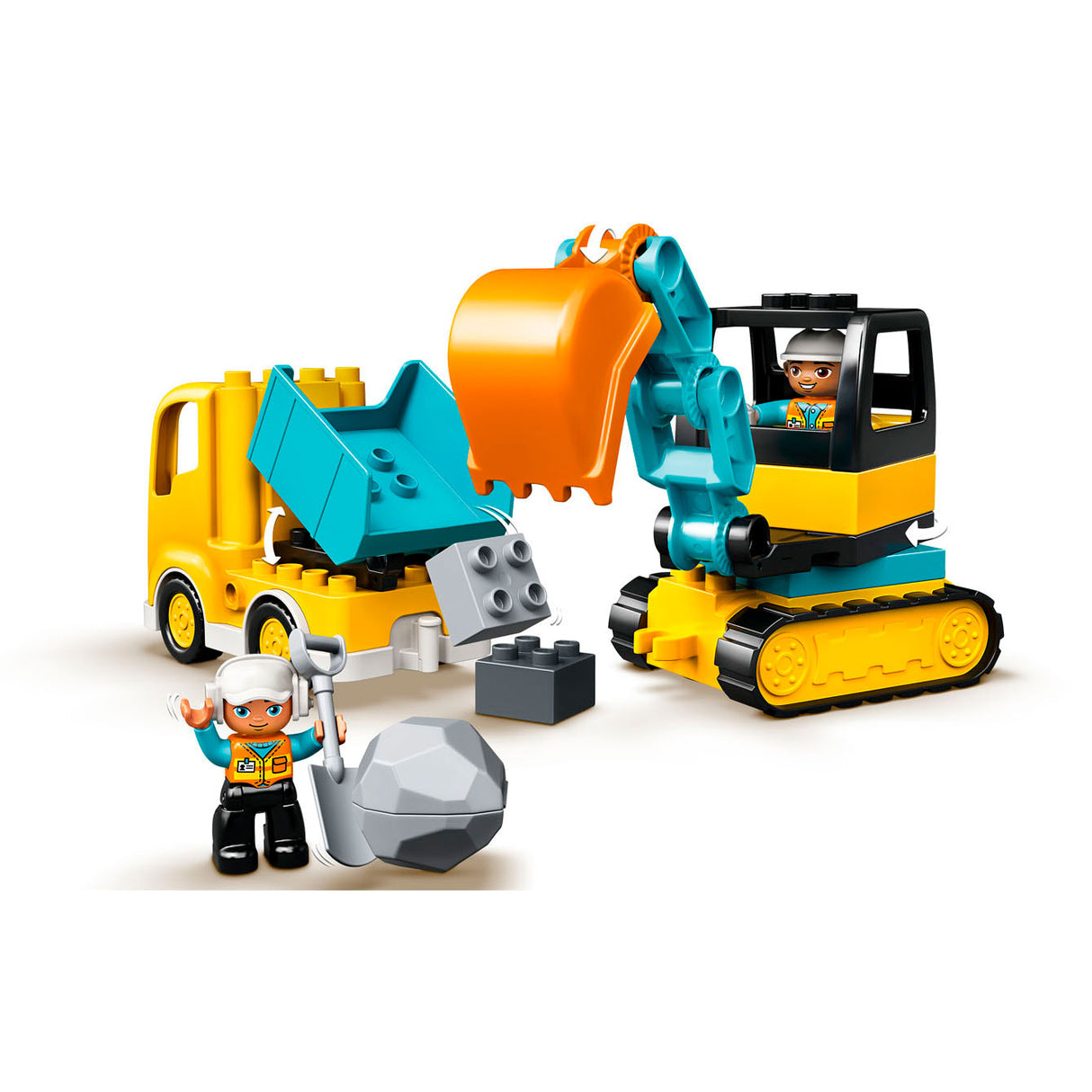 Lego duplo lego duplo 10931 backavator s housenkami