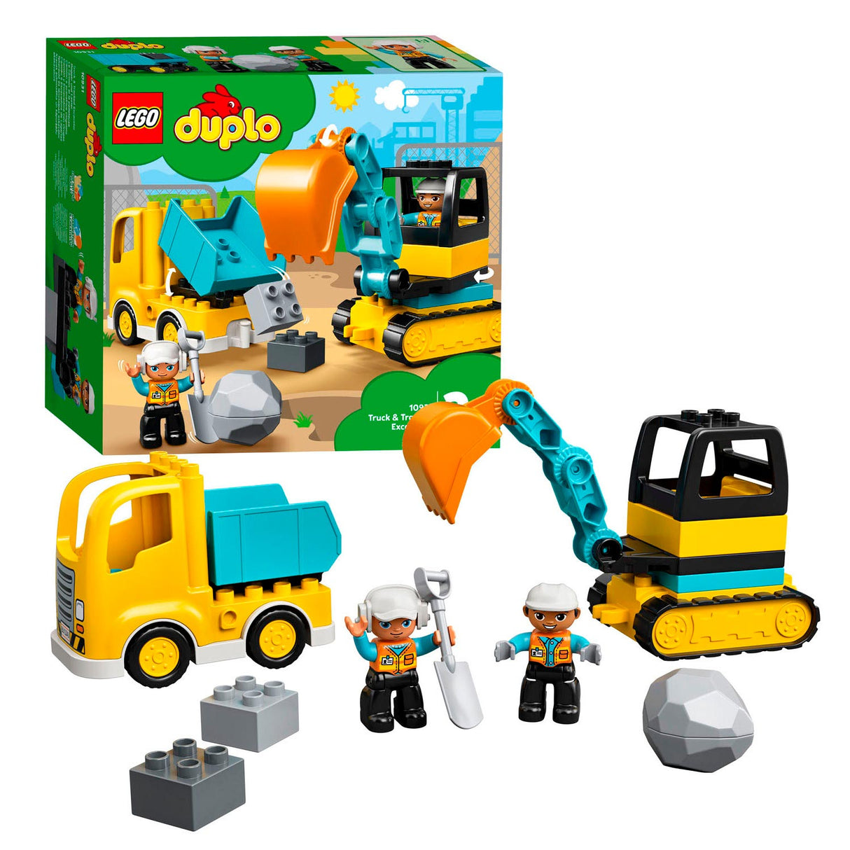 LEGO DUPLO LEGO DUPLO 10931 Excavatrice de camions avec des chenilles