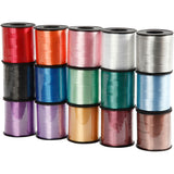 Creativ company http: www.cchobby.nl cadeaulint-b-10-mm-glossy-diverse-kleuren-15x50-m-1-doos