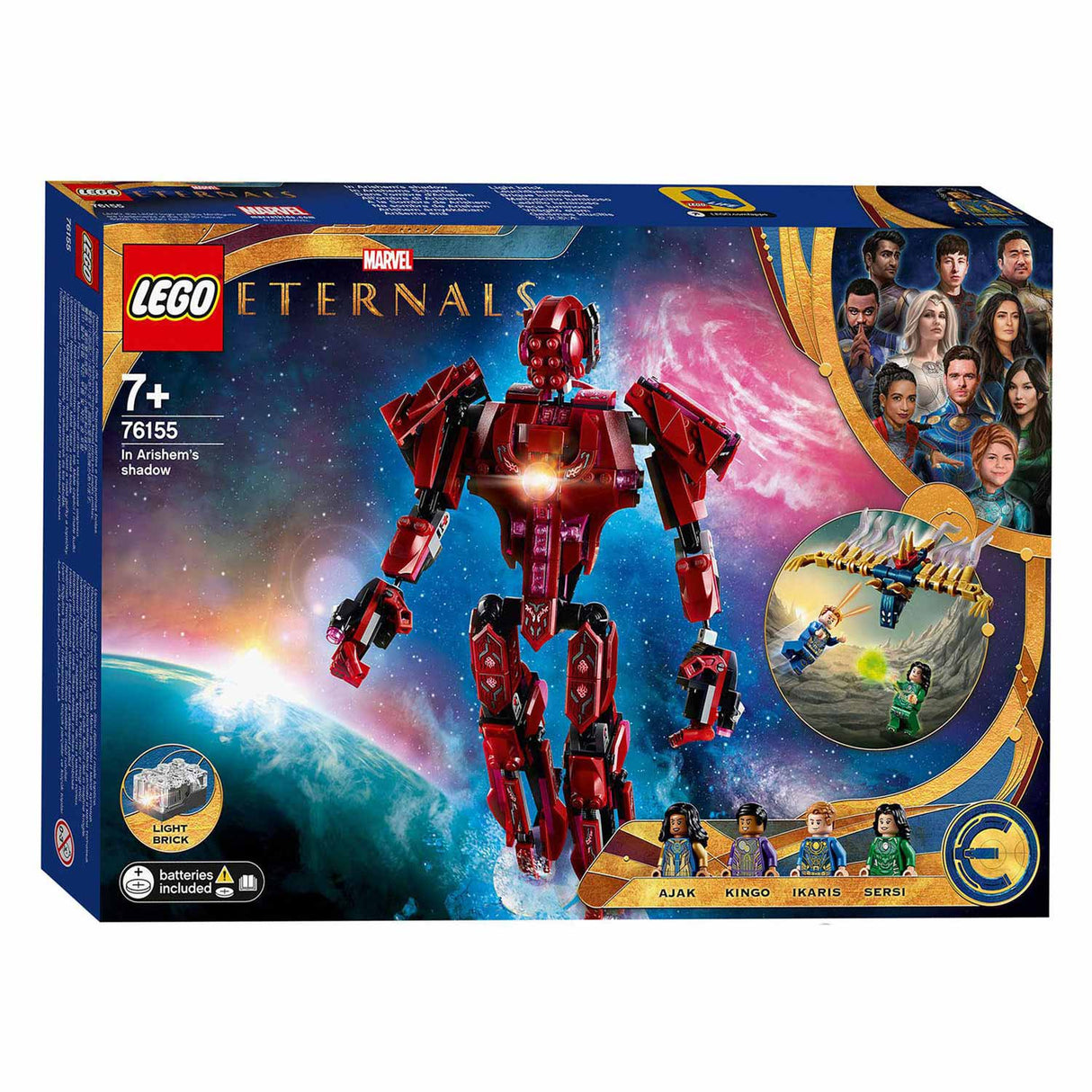 LEGO LEGO 76155 Eternal's nello Schanuw di Arishem