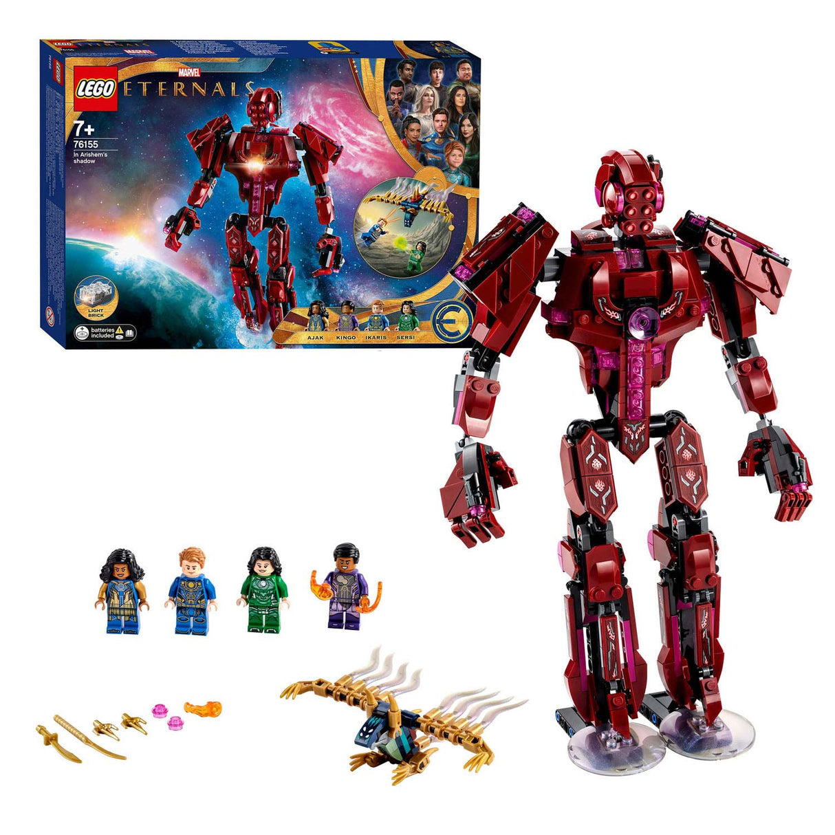 LEGO LEGO 76155 Eternal's nello Schanuw di Arishem