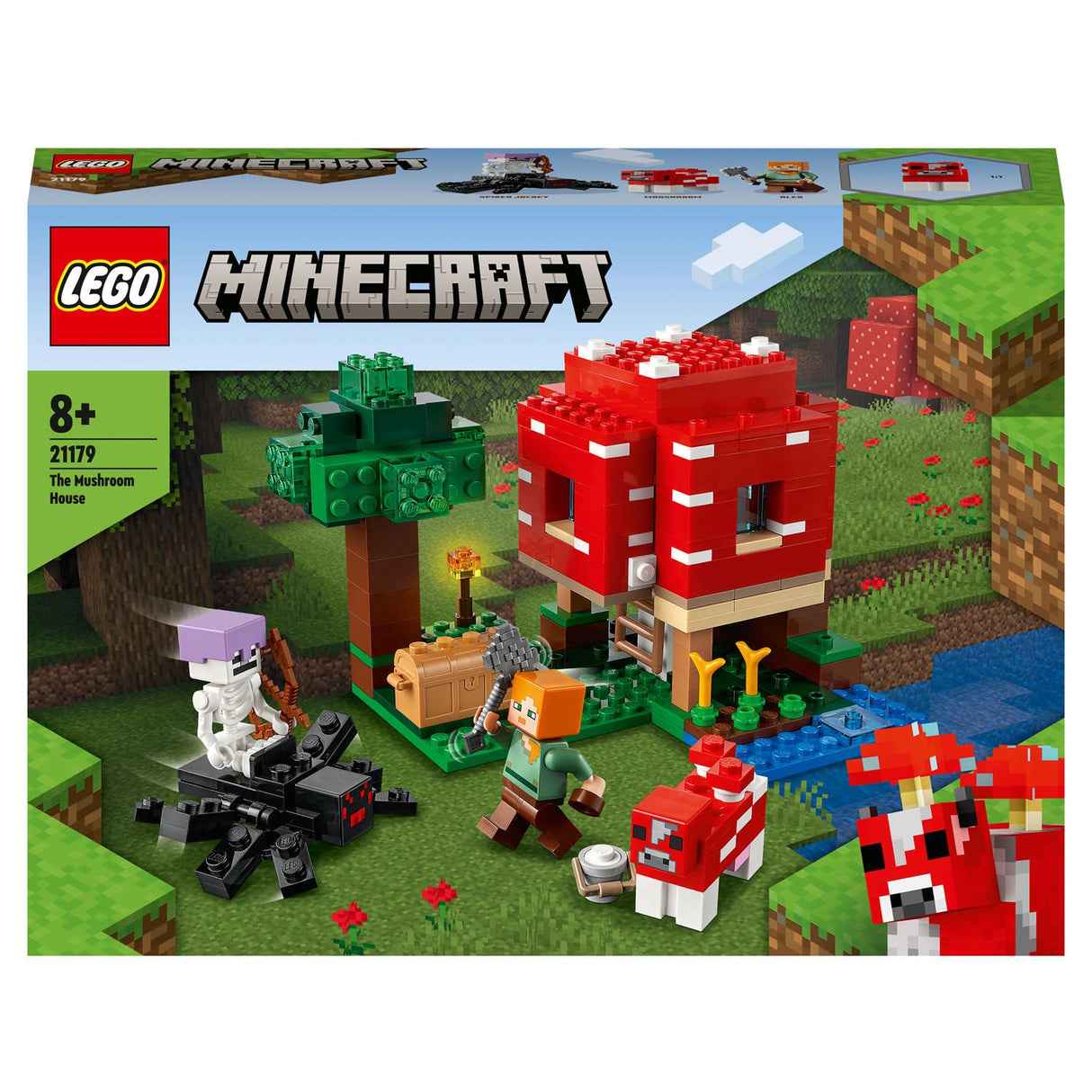 Lego Lego Minecraft 21179 Houbový dům