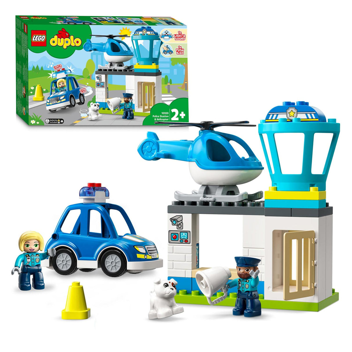 LEGO LEGO DUPLO 10959 Elicottero della stazione di polizia