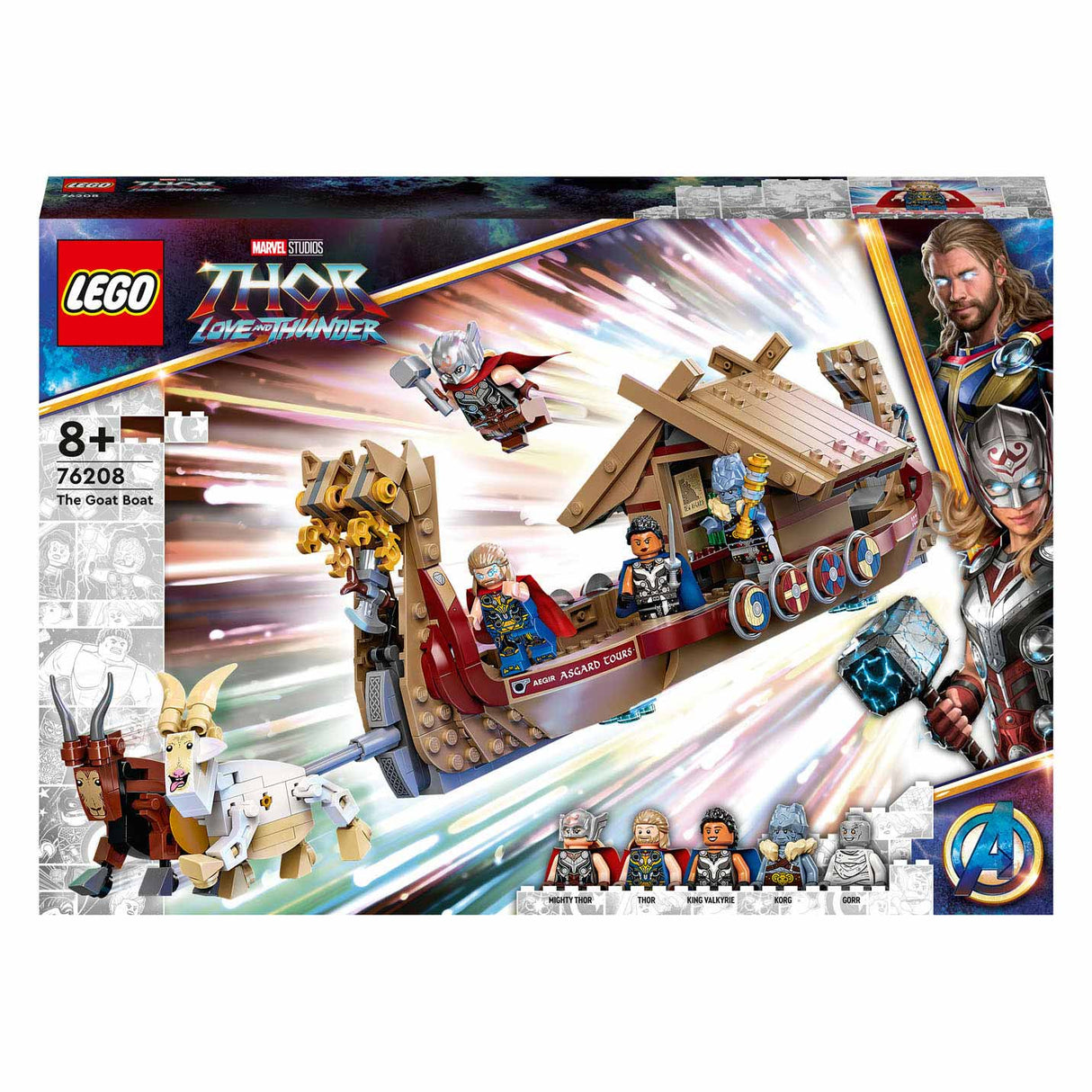 Lego Lego Super Heroes 76208 La nave di capra