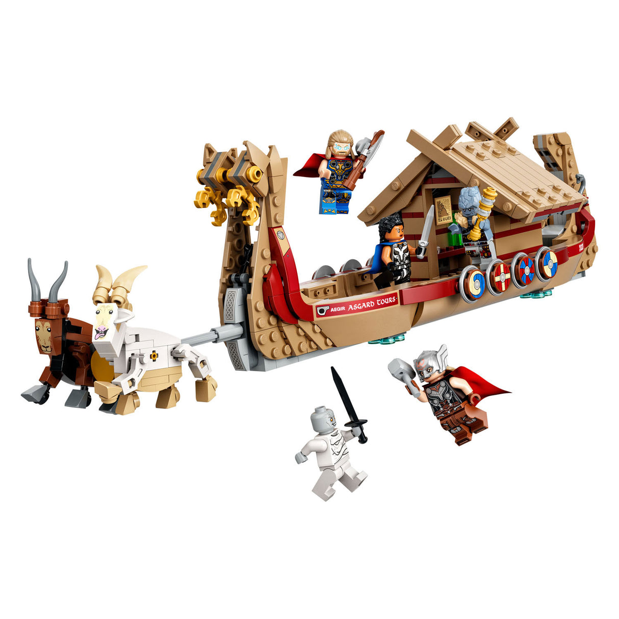 Lego Lego Super Heroes 76208 La nave di capra