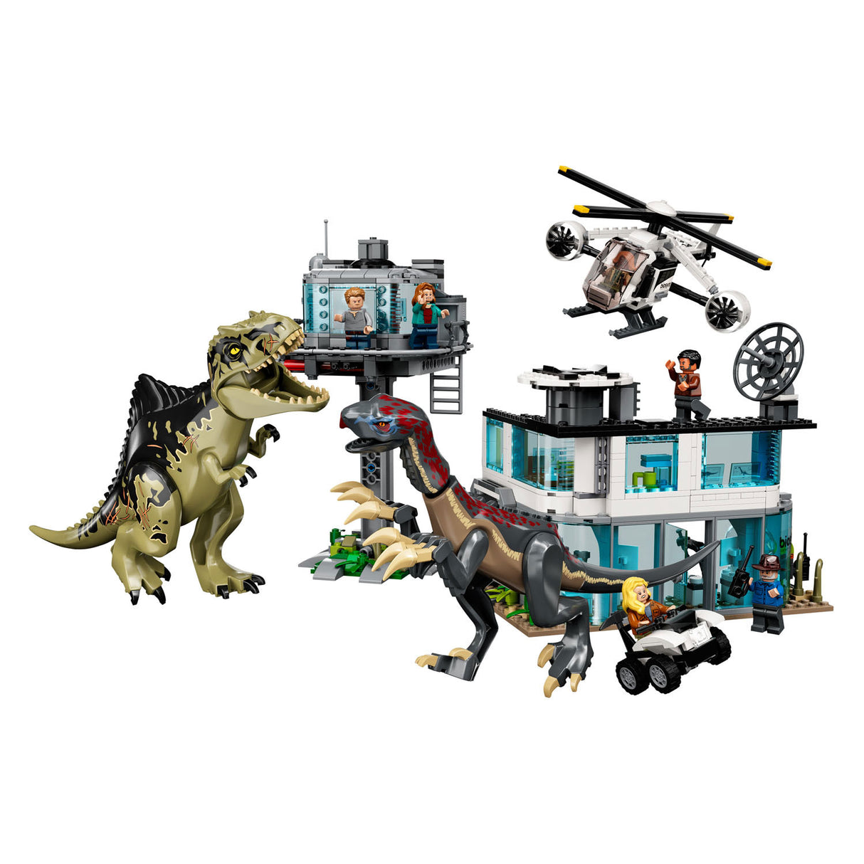 Lego Lego Jurassic 76949 Giganoto Therizinosaurus útok