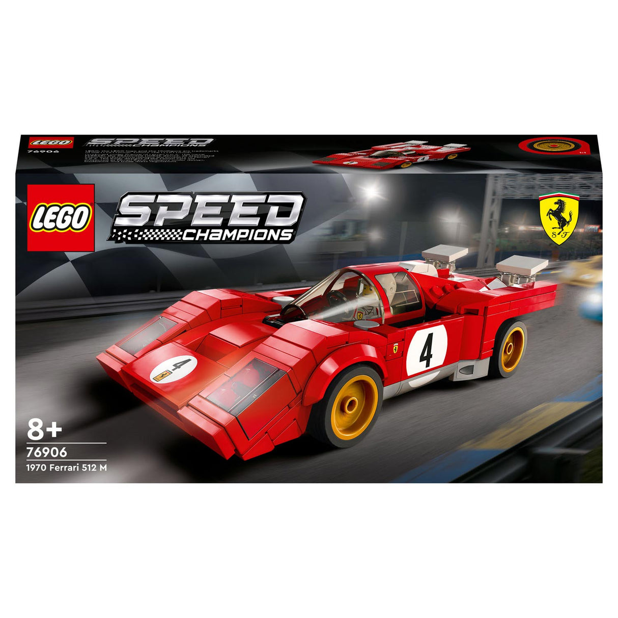 Lego Lego Speed ​​Champions 76906 Ferrari 512 m