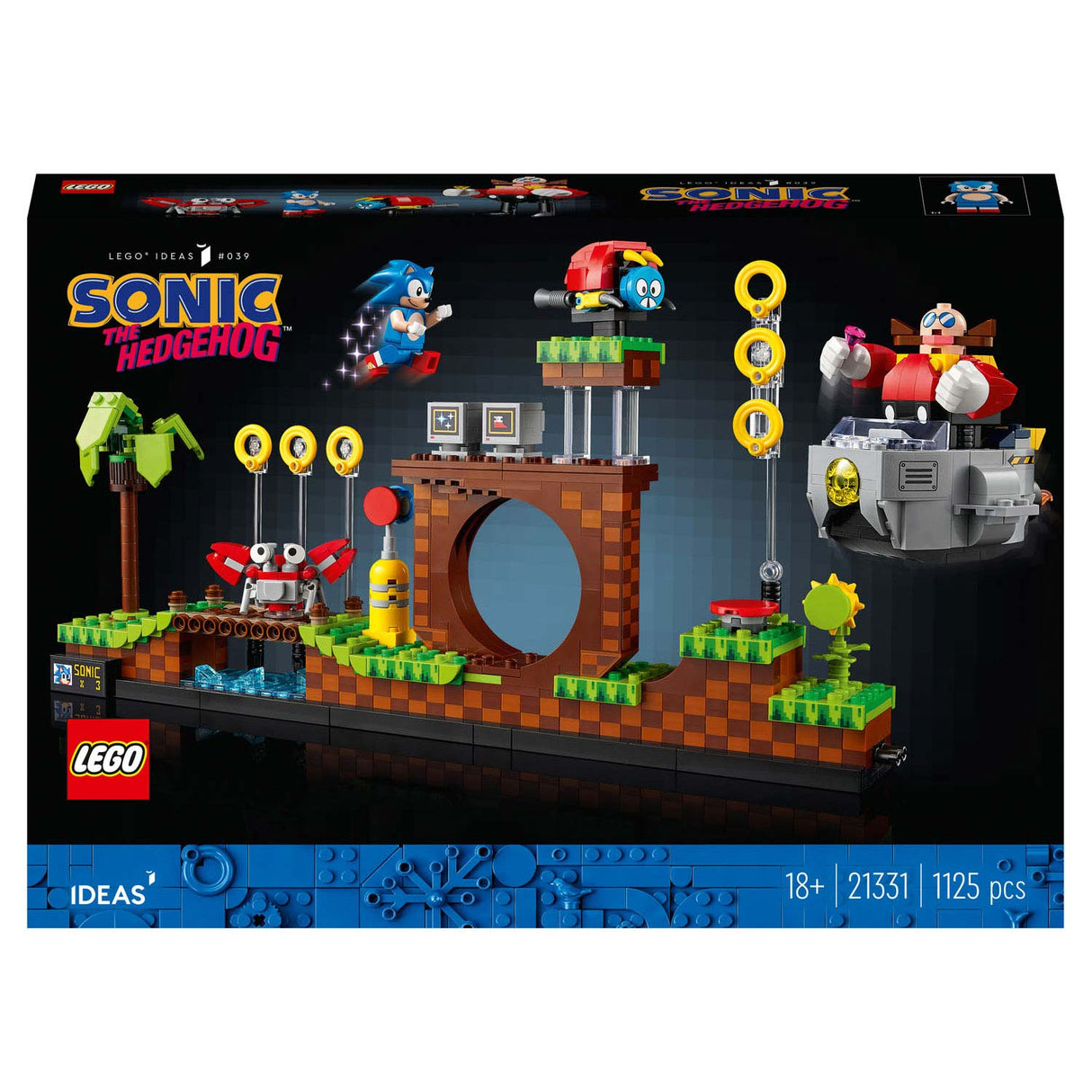 Lego Lego 21331 La zona di Hedgehog Green Hill