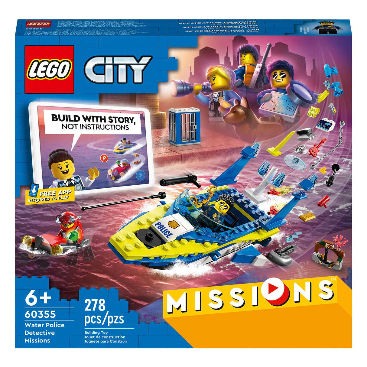 Lego Lego City 60355 Water Police Detective Missions