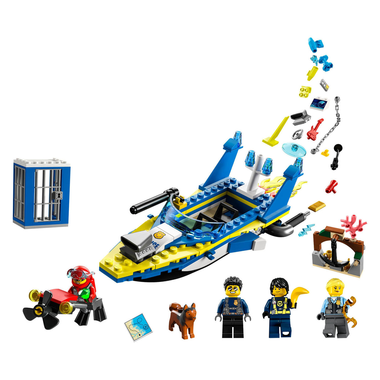 Lego Lego City 60355 Water Police Detective Missions