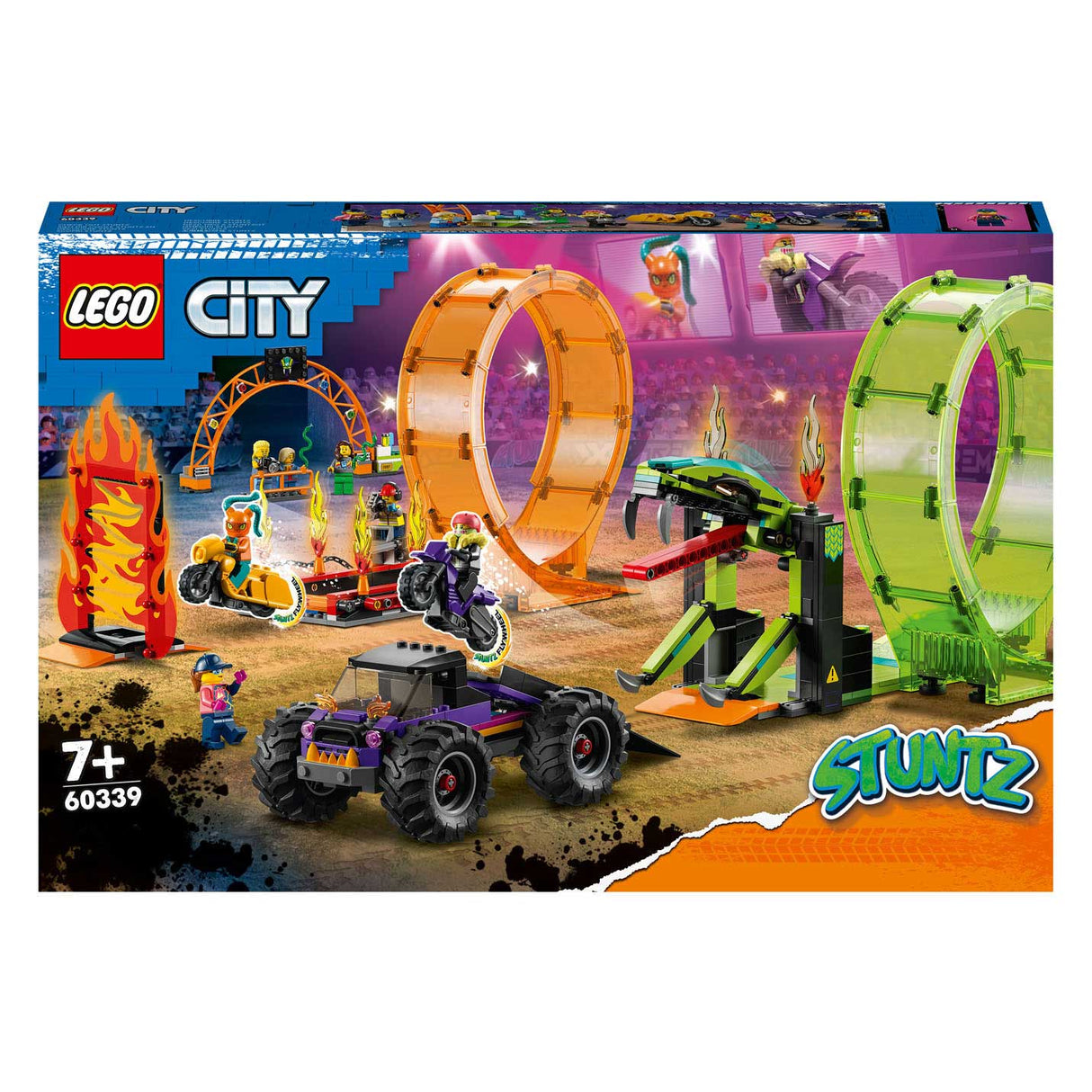 LEGO LEGO CITY 60339 Double Look Stunt Arena