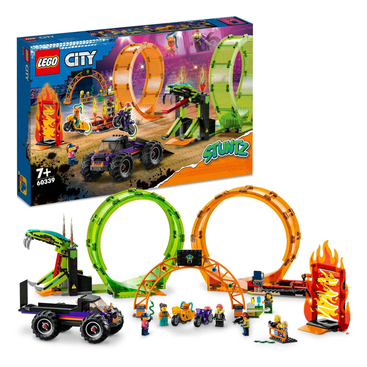 LEGO LEGO CITY 60339 Double Look Stunt Arena