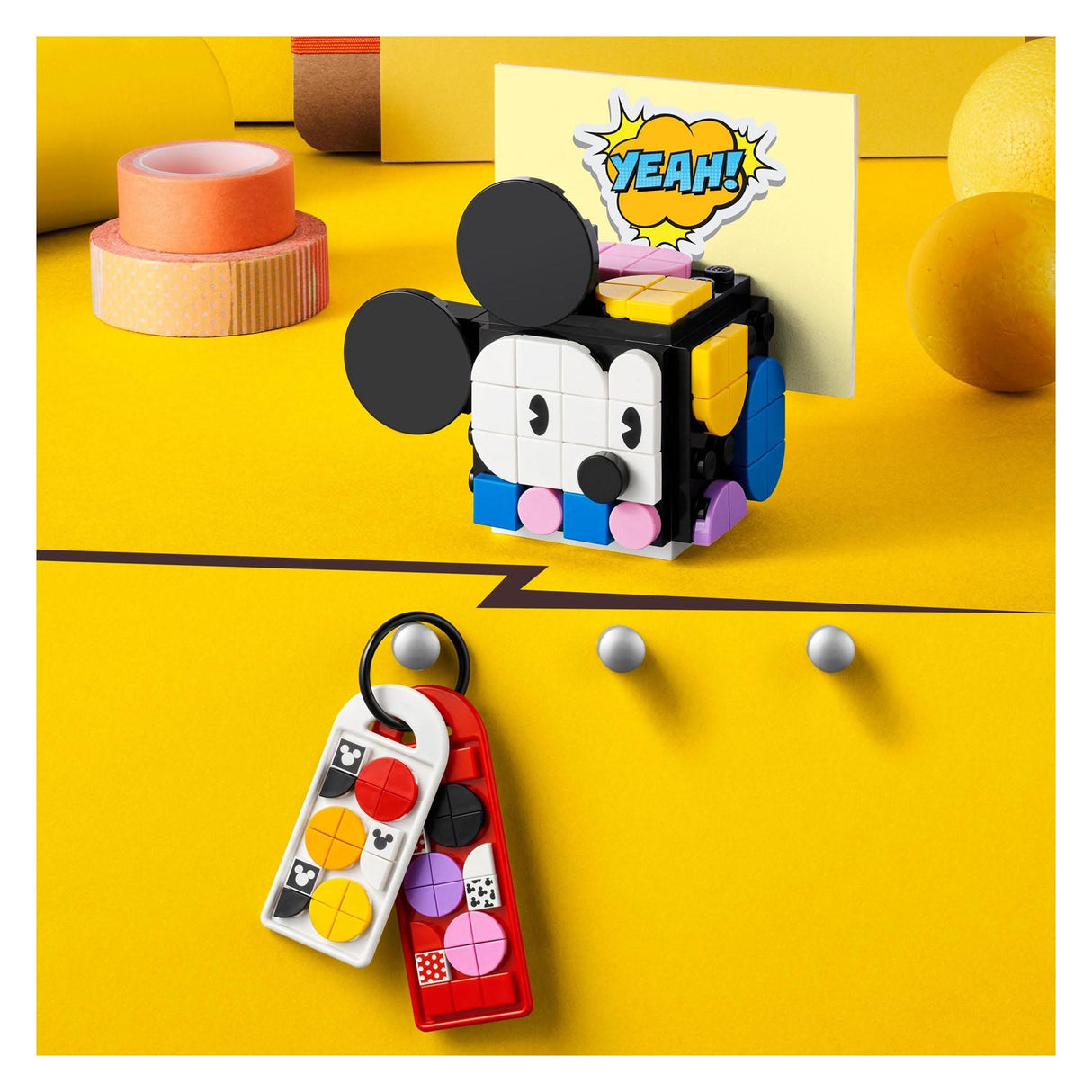 Lego dots 41964 mickey minnie mouse: terug naar school