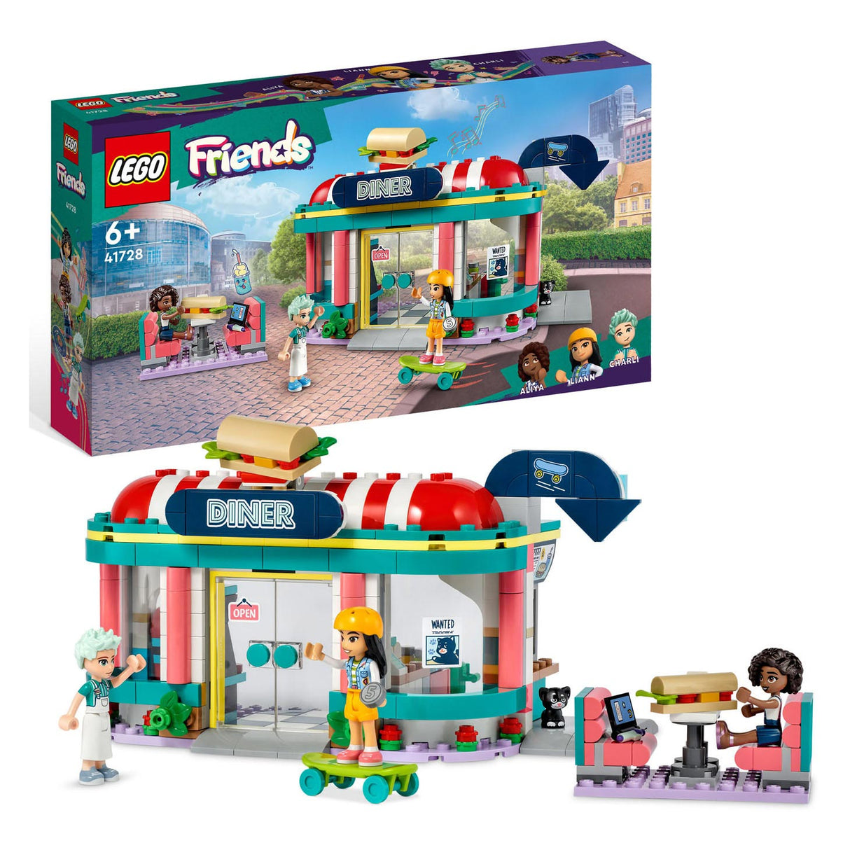 Lego Lego Friends 41728 Heartlake Restaurant in der Stadt