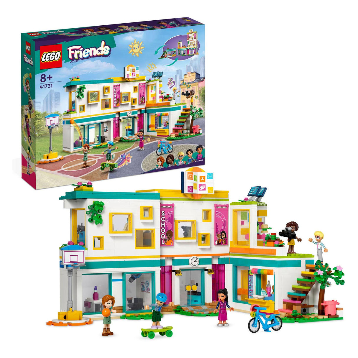 Lego Lego Frënn 41731 Häerzen internationale Schoul