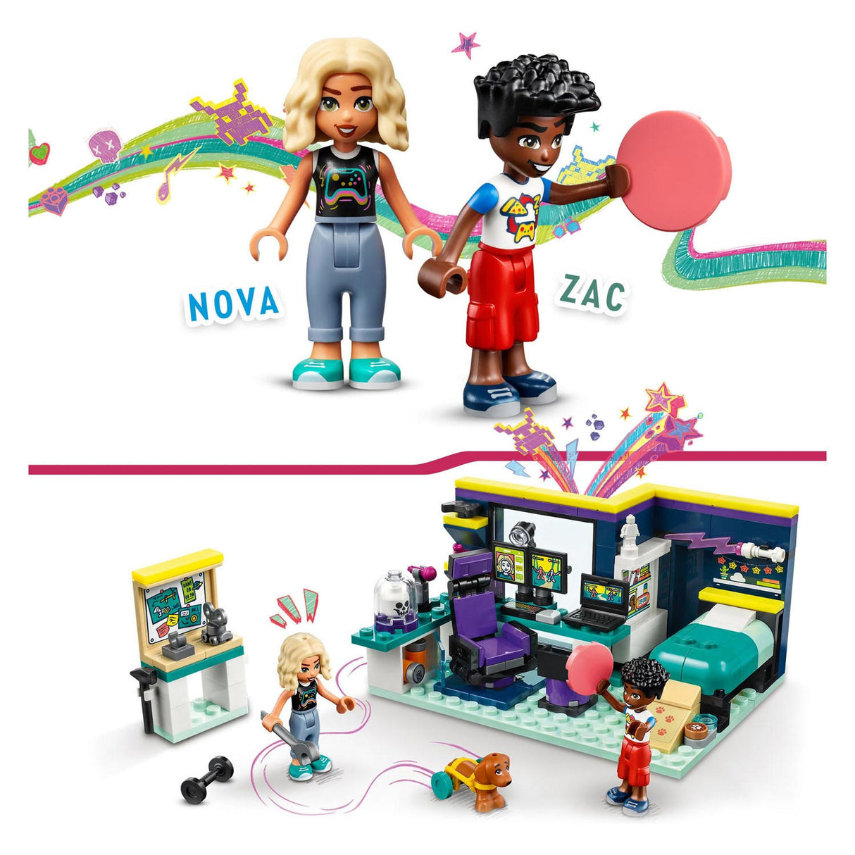 Lego Lego Freunde 41755 Novas Zimmer