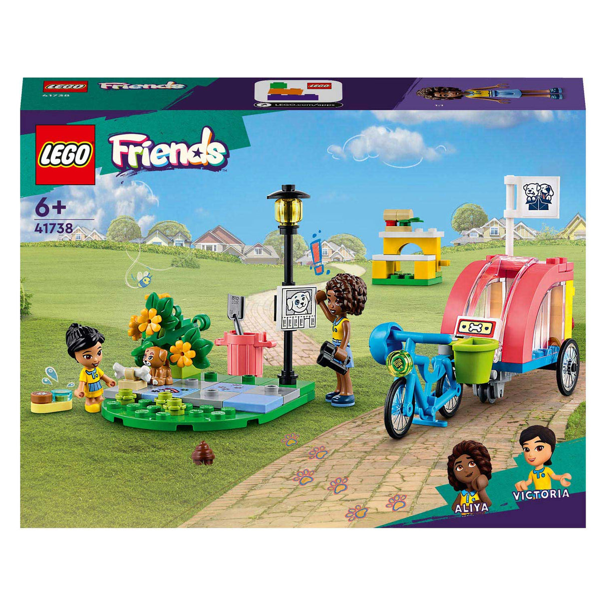 Lego Lego Friends 41738 Dogs Rescue Bike