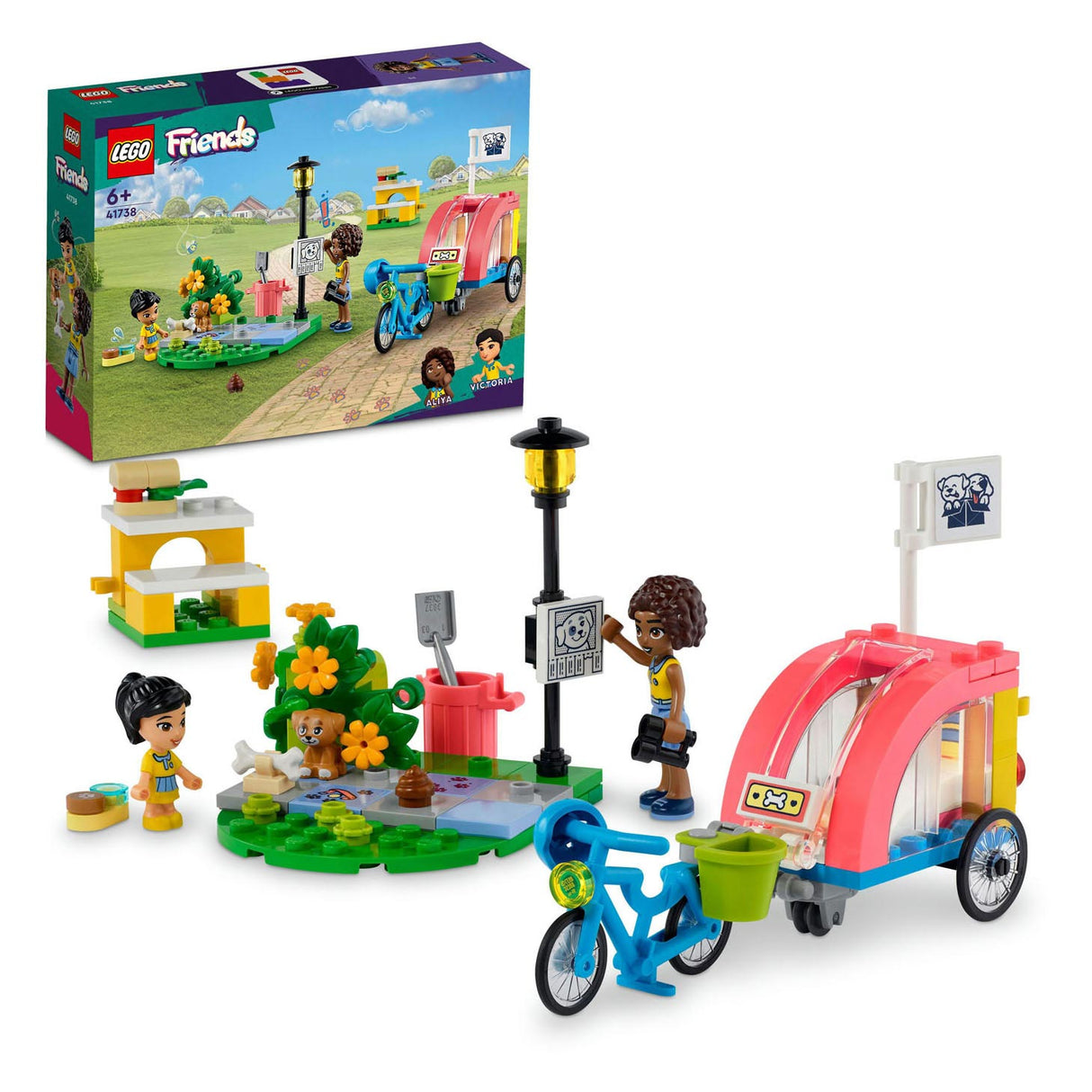 Lego Lego Friends 41738 Dogs Rescue Bike