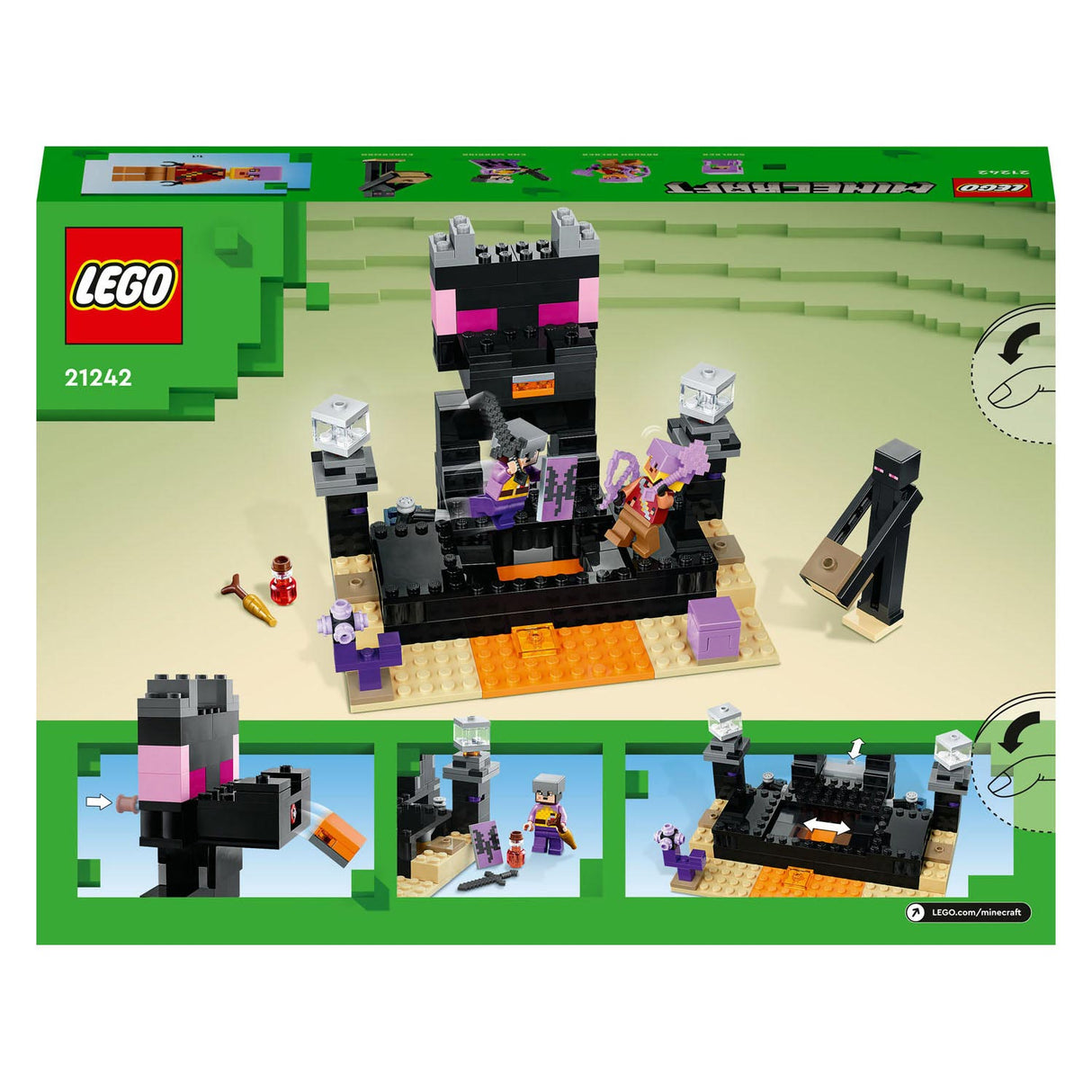 Lego Lego Minecraft 21242 De Ogenda