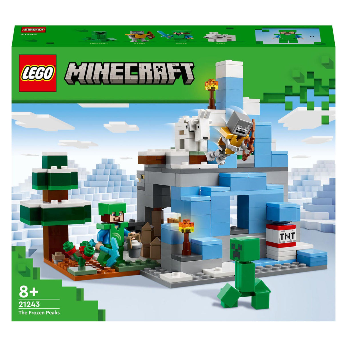 Lego Lego Minecraft 21243 Zmrzlinová tipy