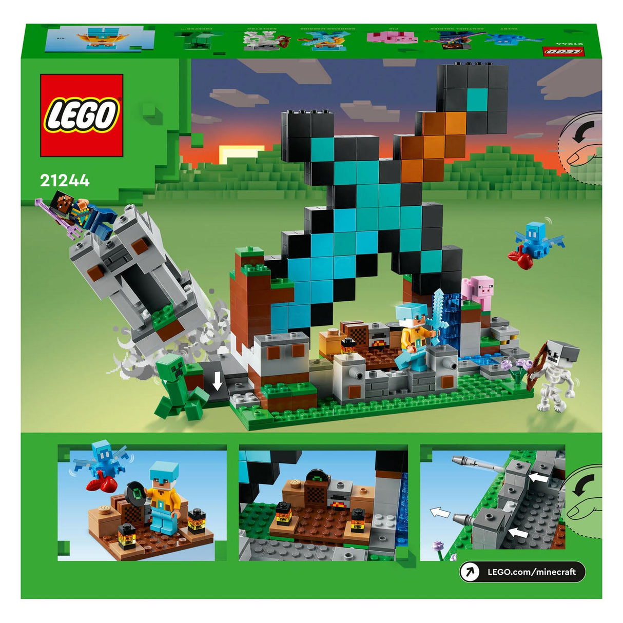 Lego Lego Minecraft 21244 Basis Basis Schwert