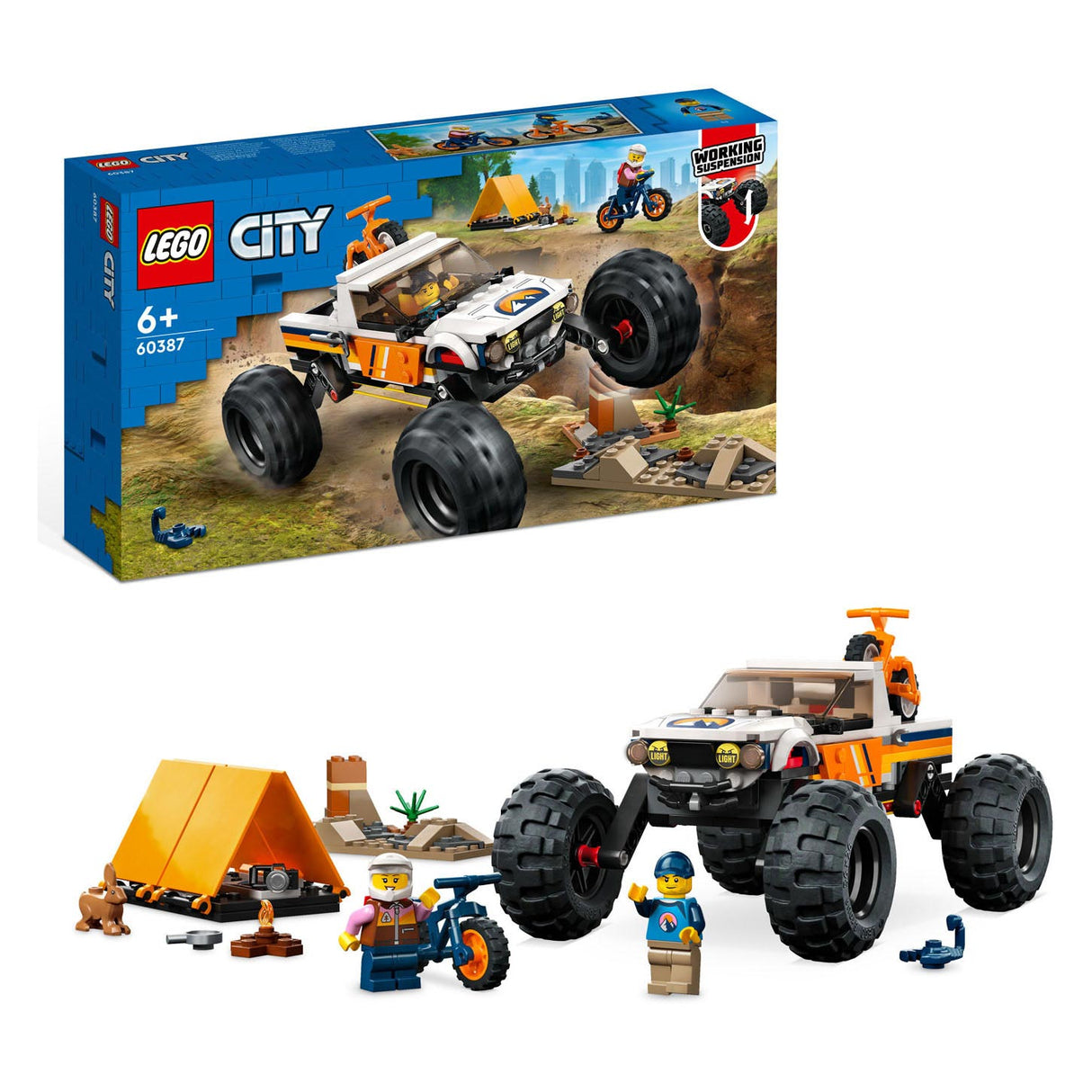 LEGO LEGO CITY 60387 4x4 Subvoction Adventures