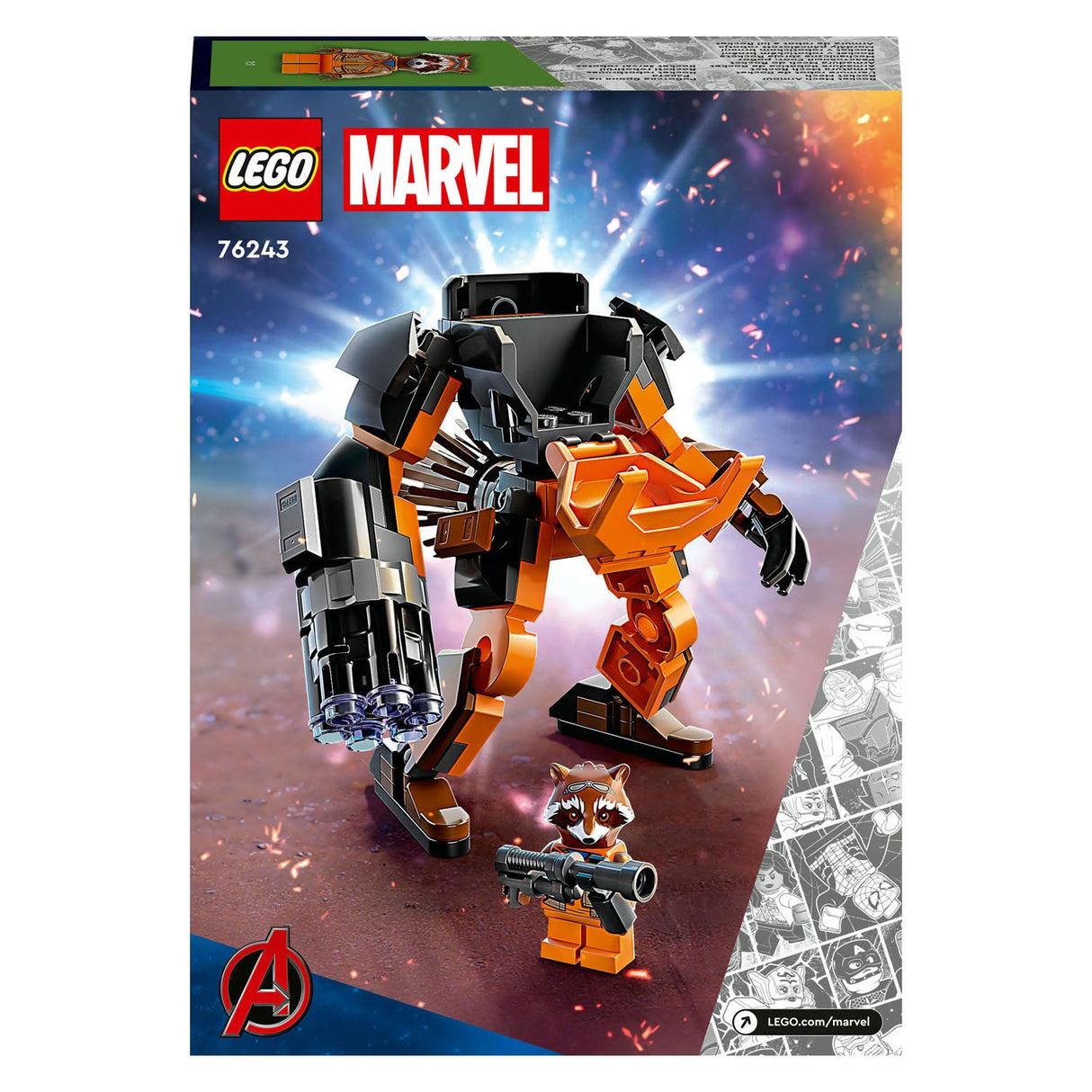 Lego Lego Avengers 76243 Raketový mechanis