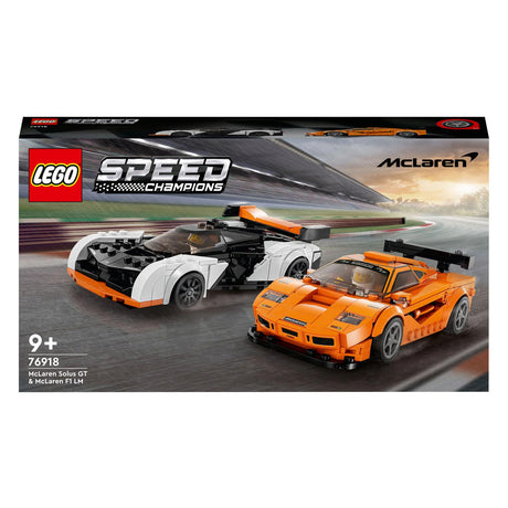 Lego speed champions 76918 mclaren solus gt mclaren f1 lm
